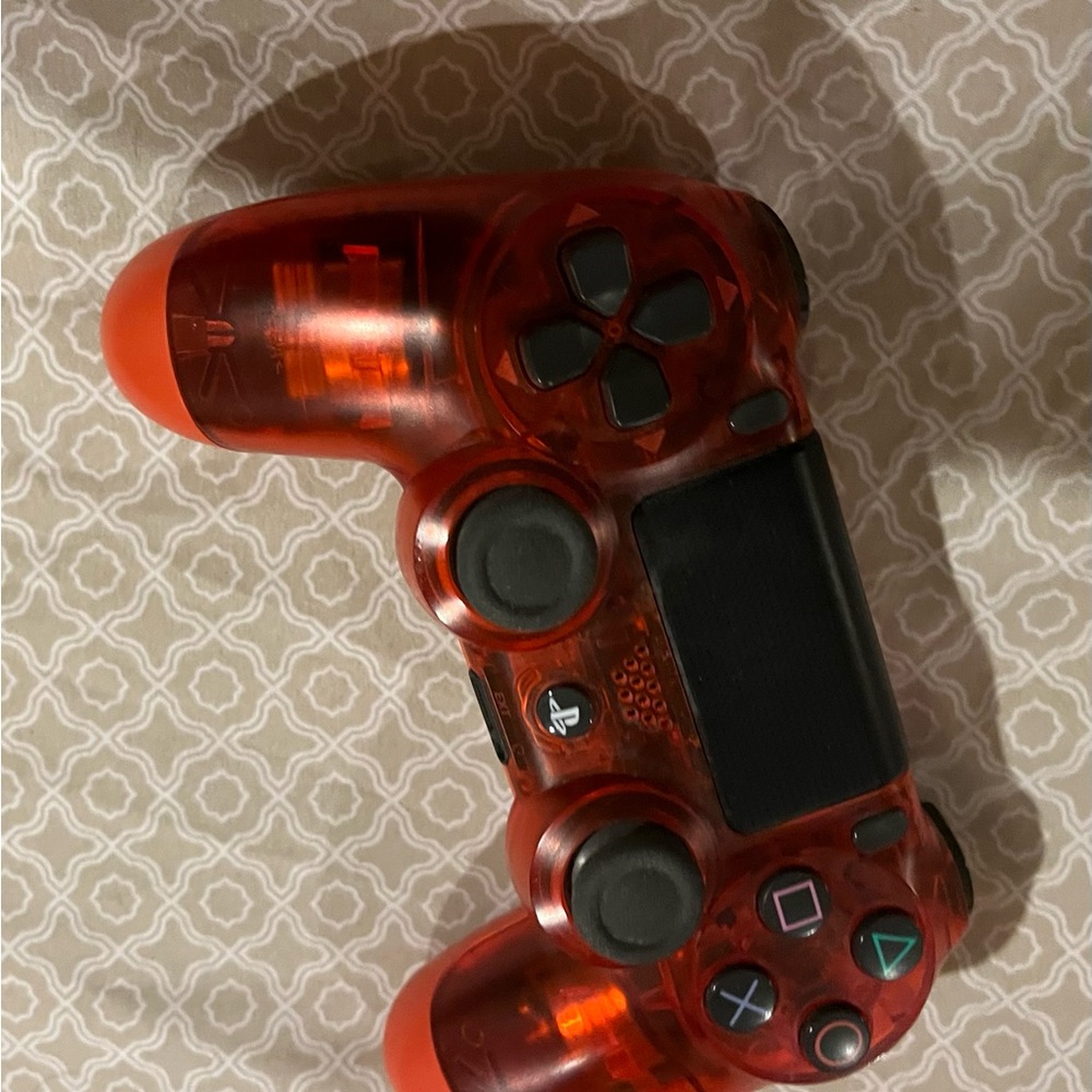 Red Wireless Game Controller